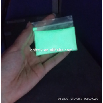 Long-time luminous powder for paint glow in the dark/white to yellow green/long glowing time powder